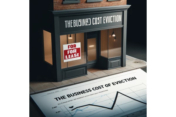 Business cost of evictions image from AI